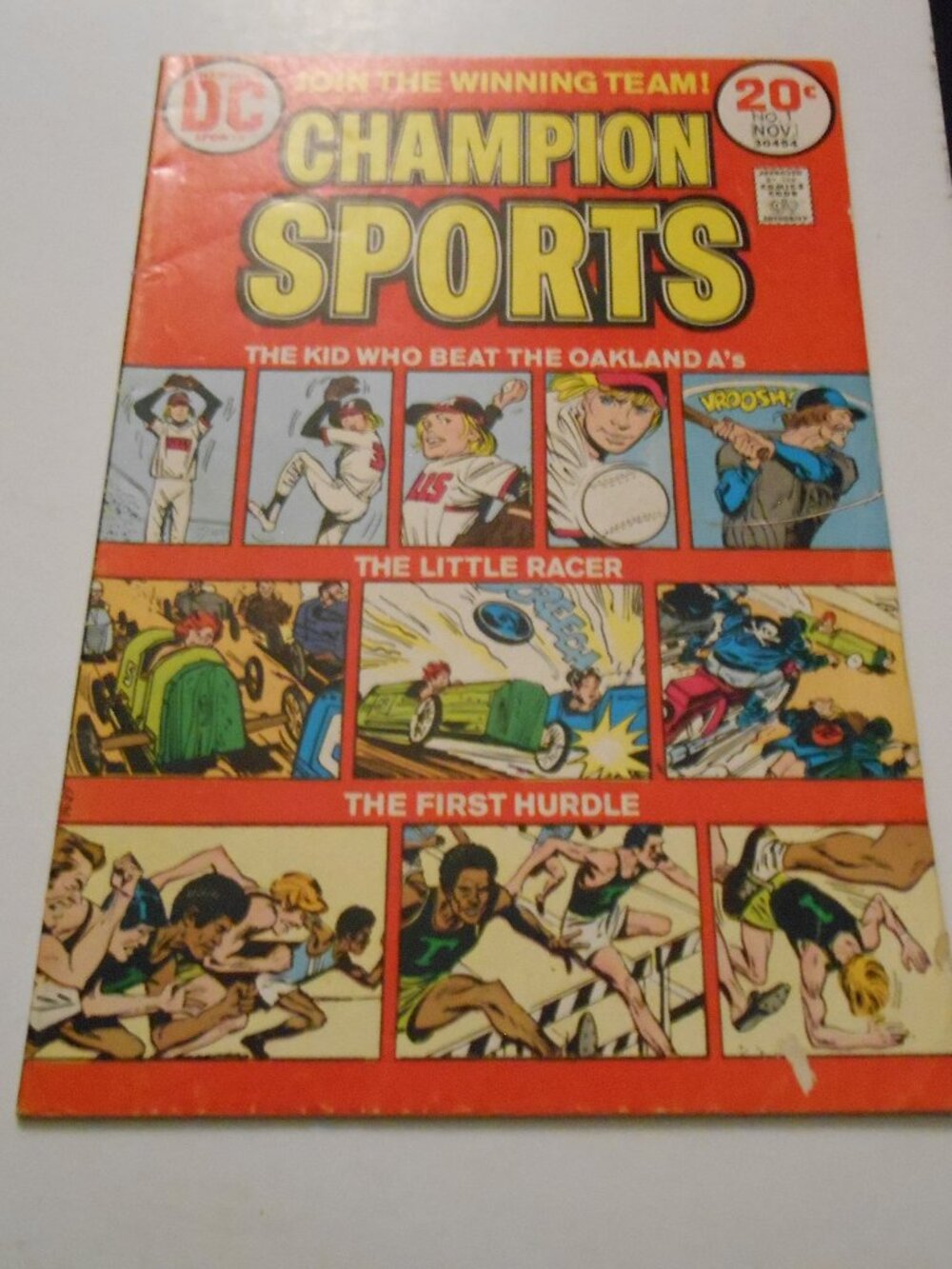 CHAMPION SPORTS # 1 DC Comics Written by Joe Simon